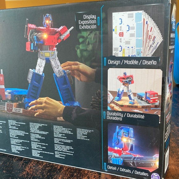 Transformers Optimus Prime 3D Model Puzzle Kit LED Lights 420 Piece New! NIB - Picture 7 of 7